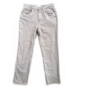 Everlane The Original Cheeky Jean Womens 29 Crop Clay Taupe Excellent High Rise